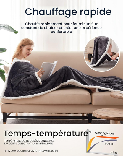 SnuggyBlanket-Couverture ultra chaude