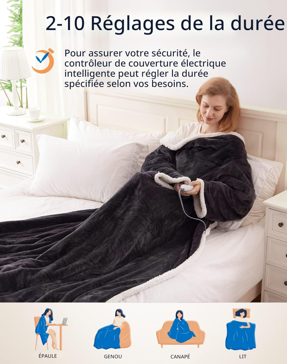 SnuggyBlanket-Couverture ultra chaude