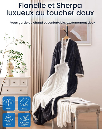 SnuggyBlanket-Couverture ultra chaude